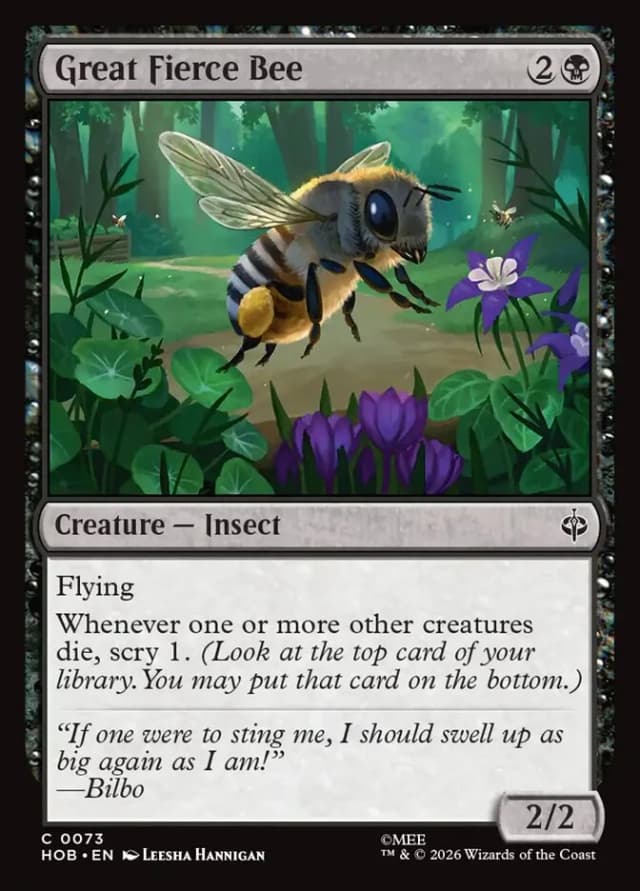 Great Fierce Bee image