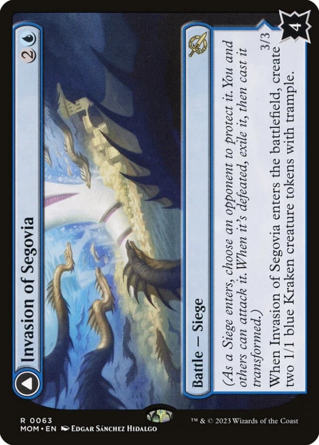 Invasion of Segovia // Caetus, Sea Tyrant of Segovia image
