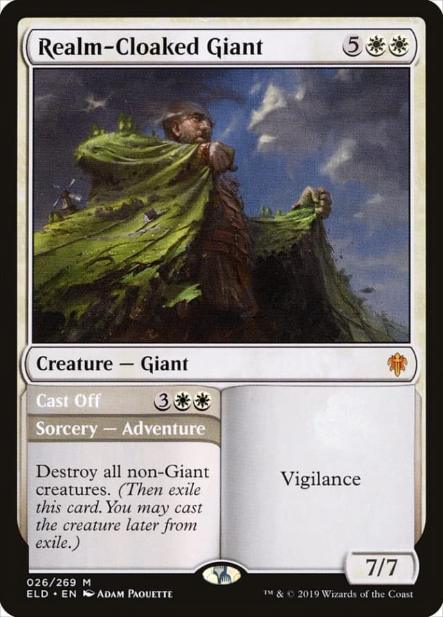 Realm-Cloaked Giant // Cast Off image