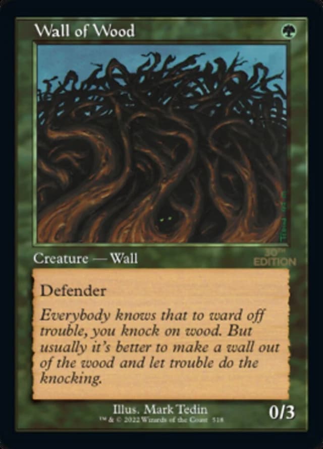 Wall of Wood image