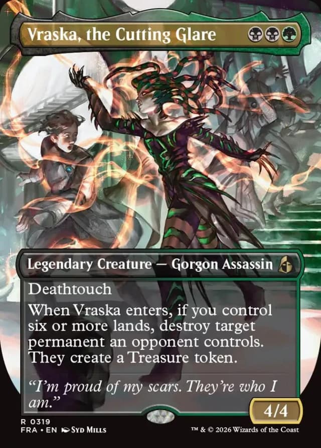 Vraska, the Cutting Glare image