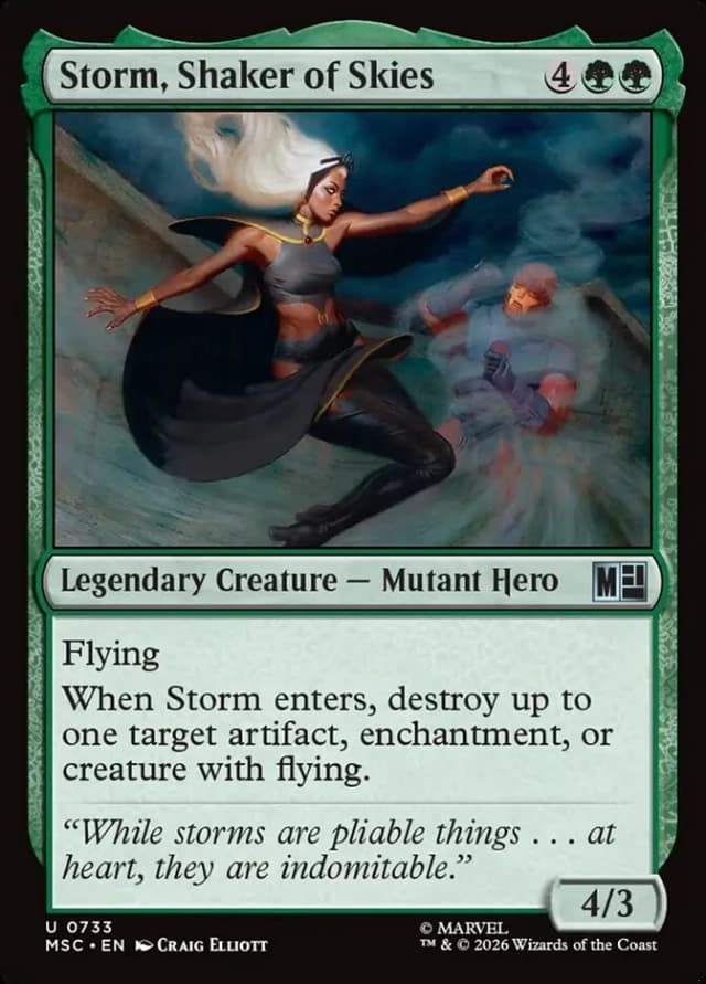 Storm, Shaker of Skies image