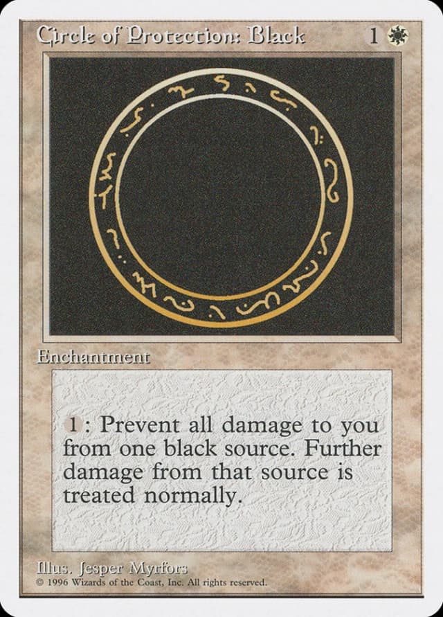 Circle of Protection: Black image