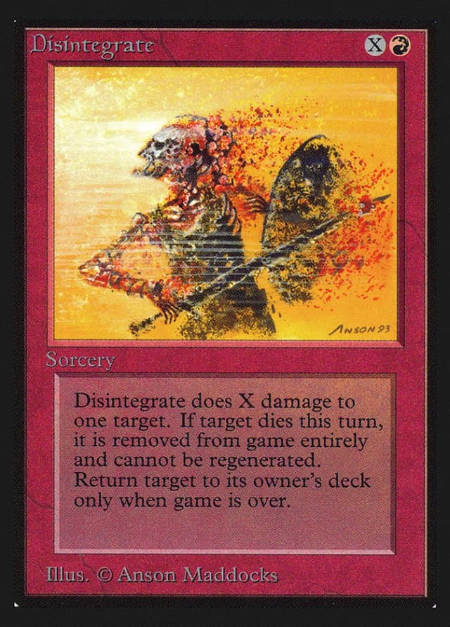 Disintegrate image