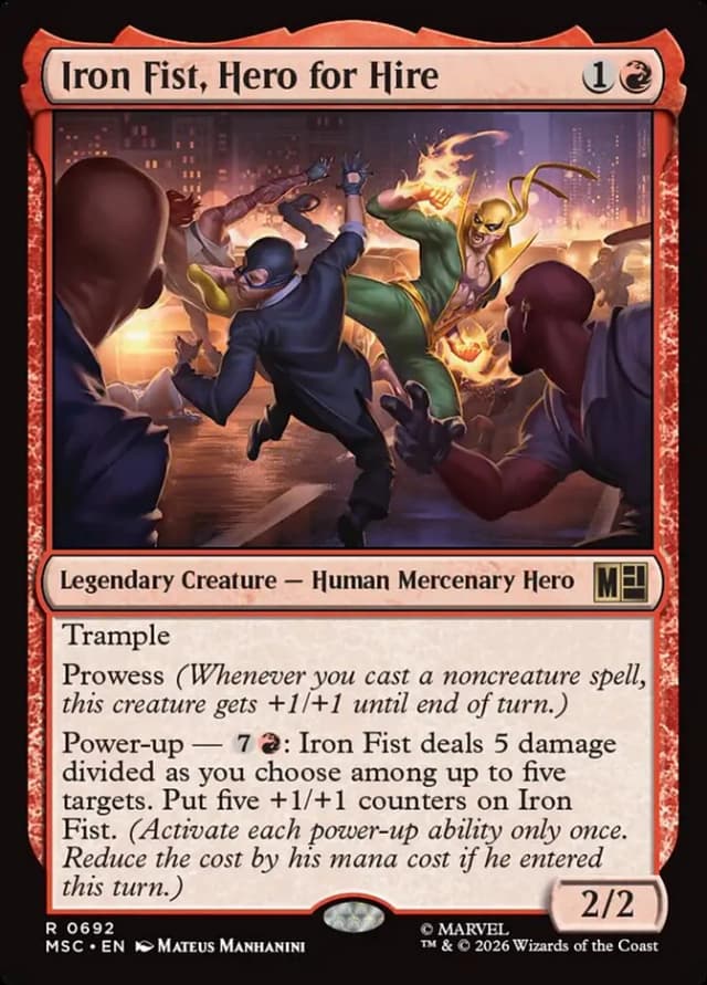 Iron Fist, Hero for Hire image