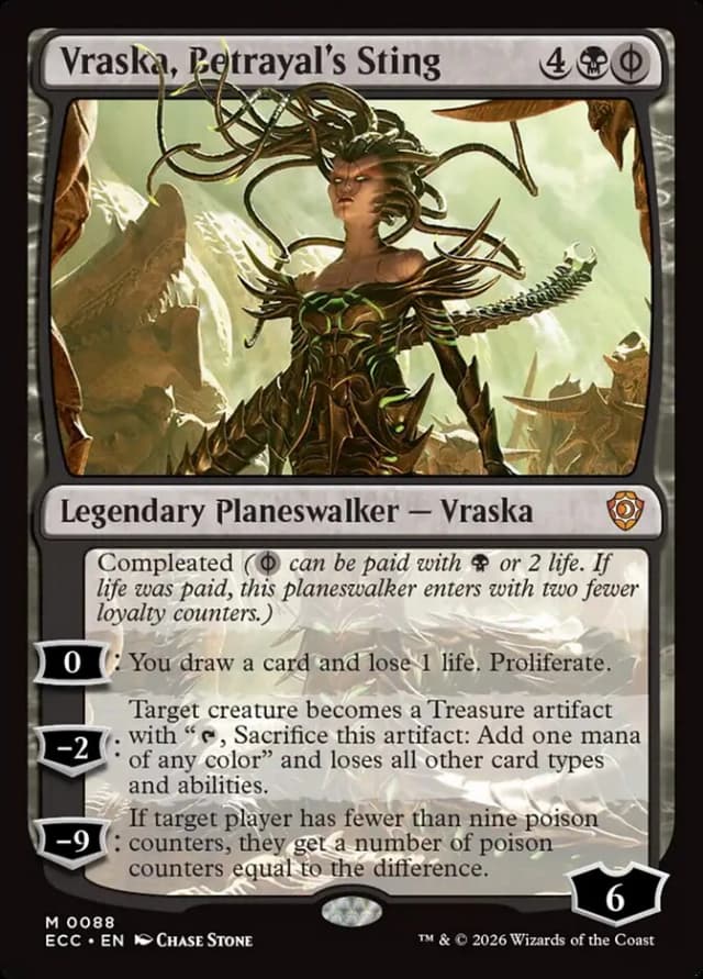 Vraska, Betrayal's Sting image
