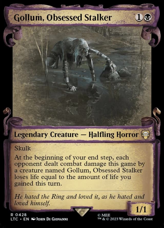 Gollum, Obsessed Stalker image