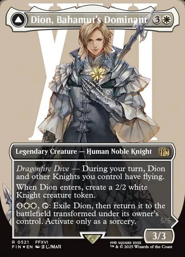 Dion, Bahamut's Dominant // Bahamut, Warden of Light image