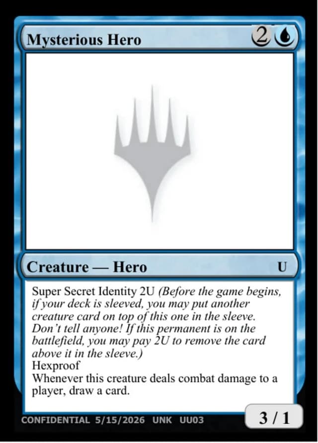 Mysterious Hero image