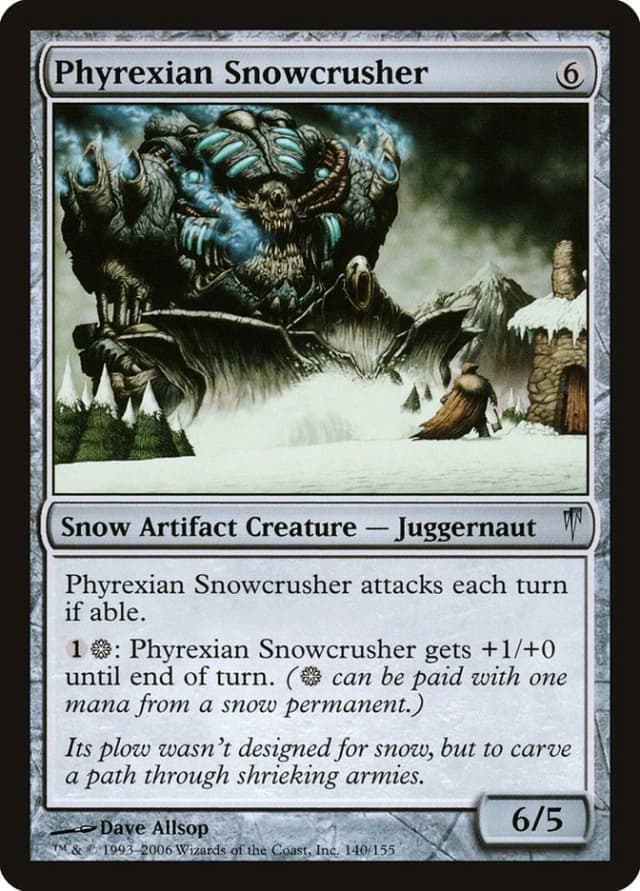 Phyrexian Snowcrusher image