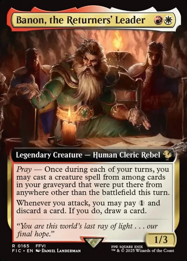 Banon, the Returners' Leader image