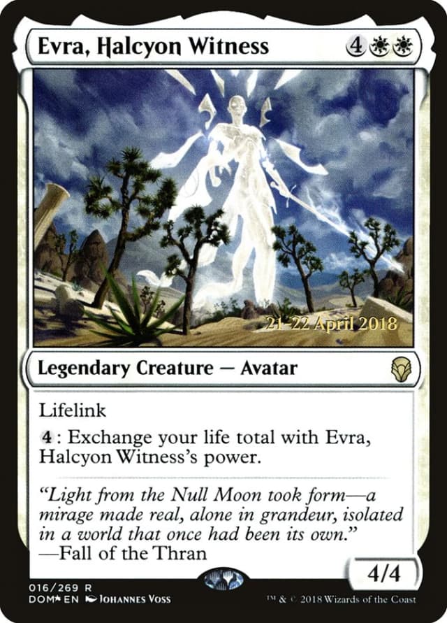 Evra, Halcyon Witness image