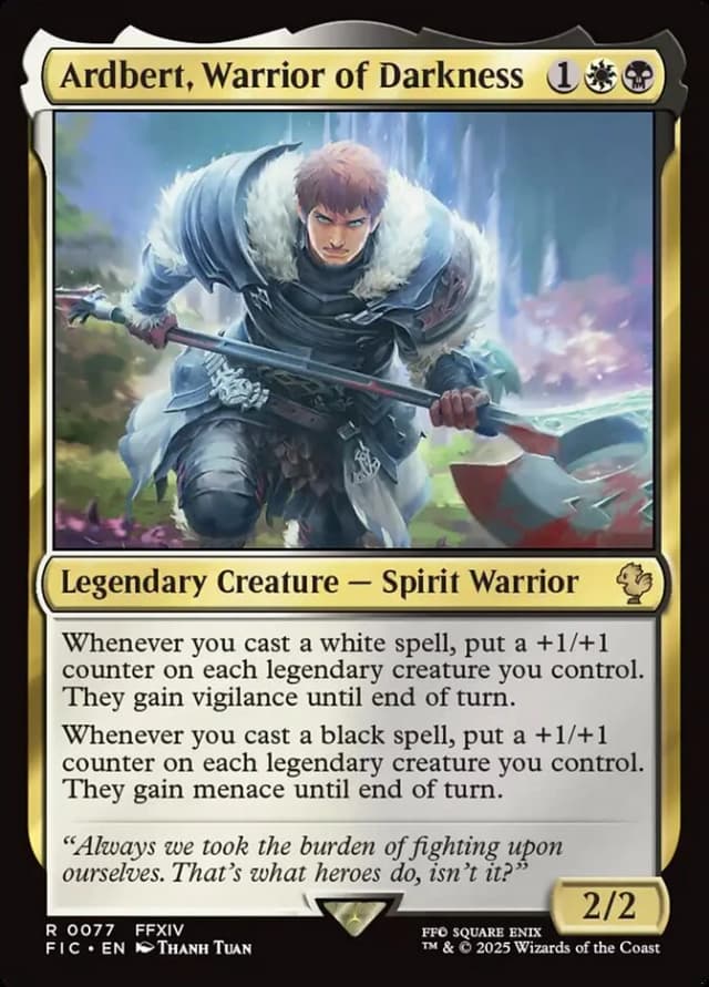 Ardbert, Warrior of Darkness image