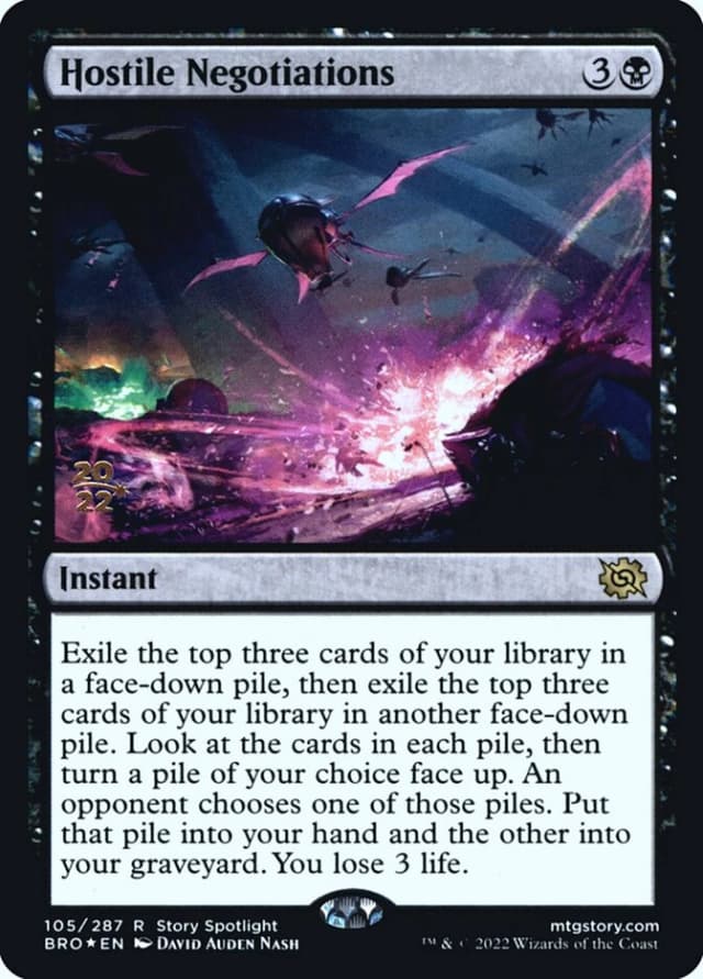 Hostile Negotiations image