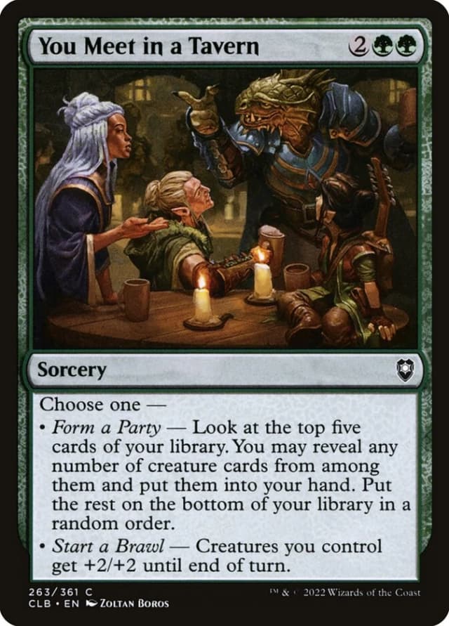 You Meet in a Tavern image
