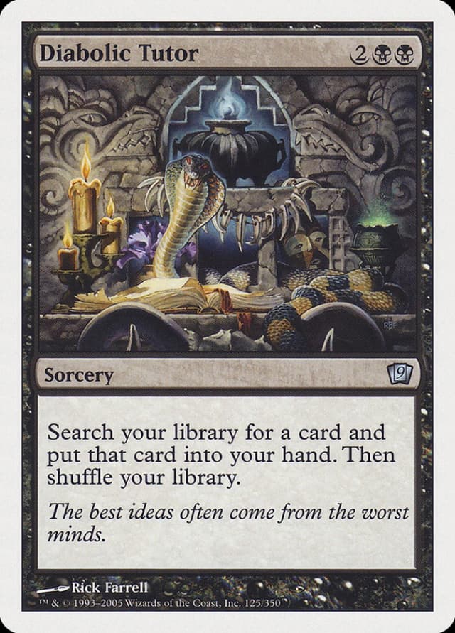 Diabolic Tutor image
