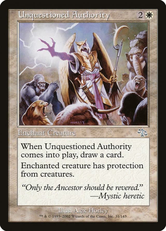 Unquestioned Authority image