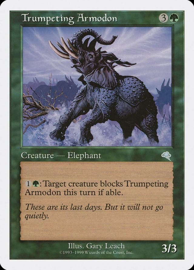 Trumpeting Armodon image