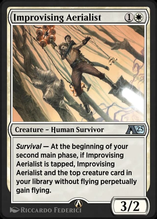 Improvising Aerialist image