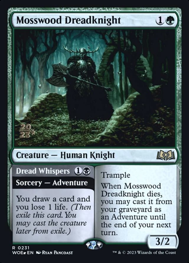 Mosswood Dreadknight // Dread Whispers image