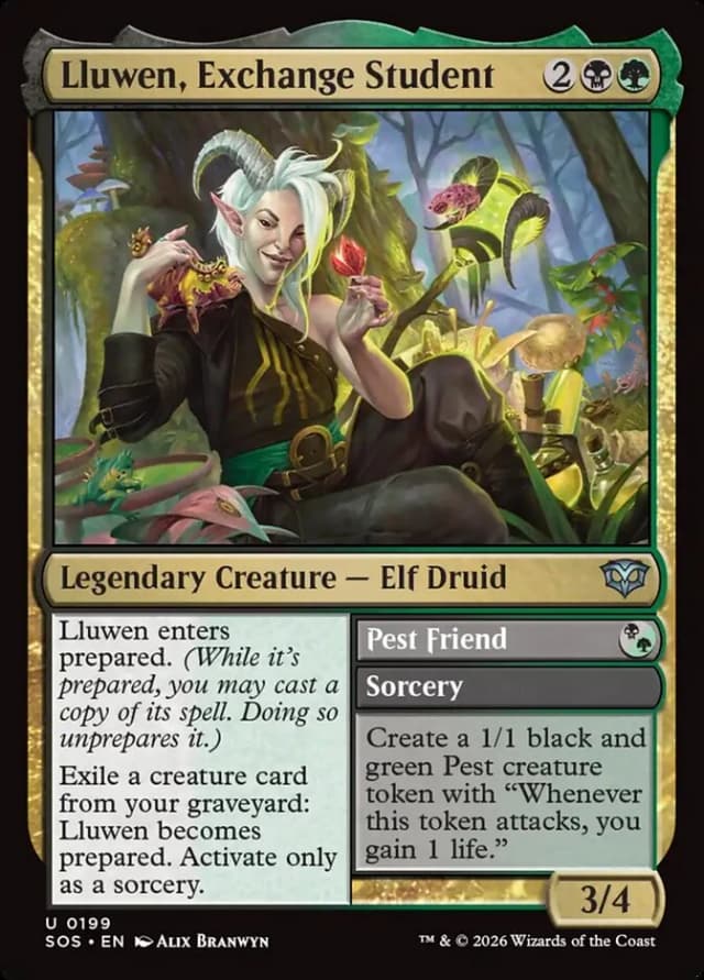Lluwen, Exchange Student // Pest Friend image