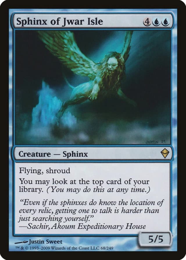 Sphinx of Jwar Isle image