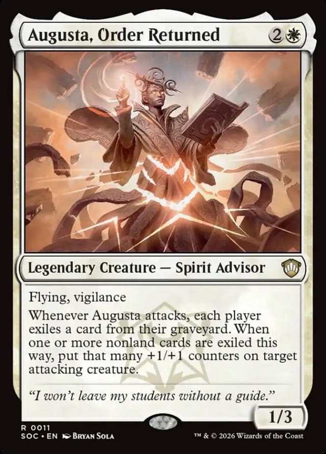 Augusta, Order Returned image