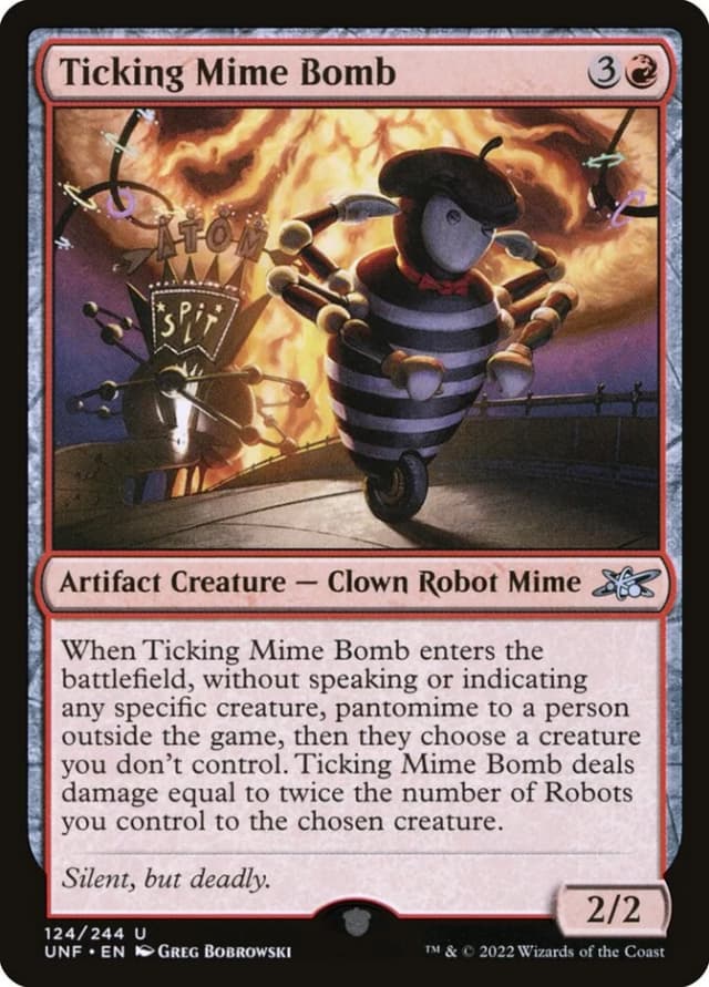 Ticking Mime Bomb image