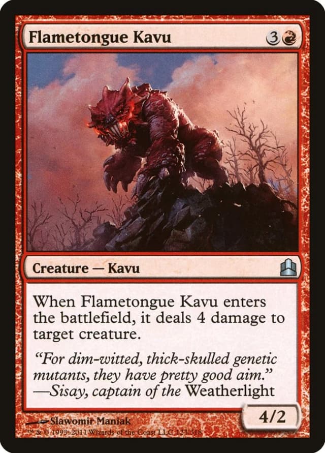 Flametongue Kavu image