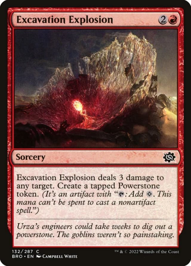 Excavation Explosion image