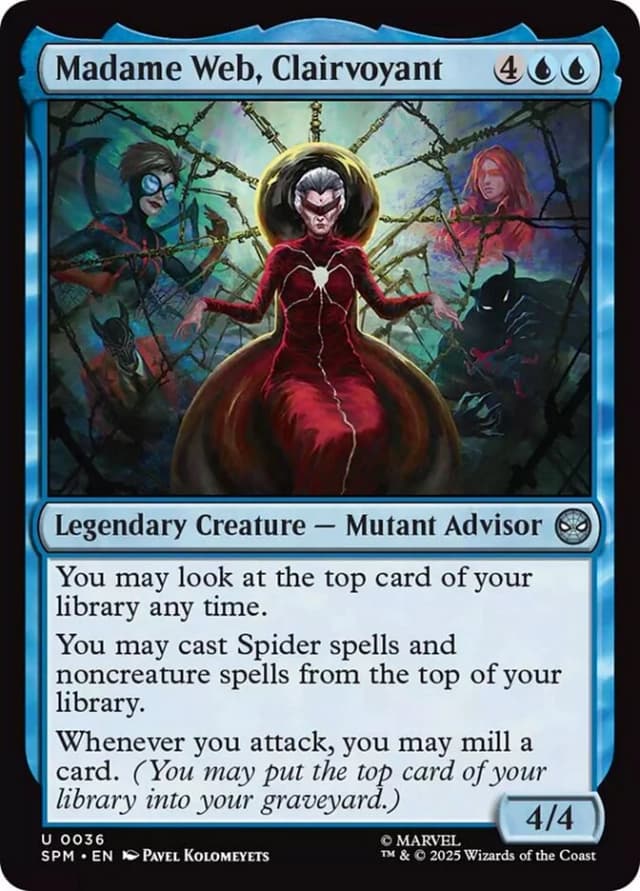 Madame Web, Clairvoyant image