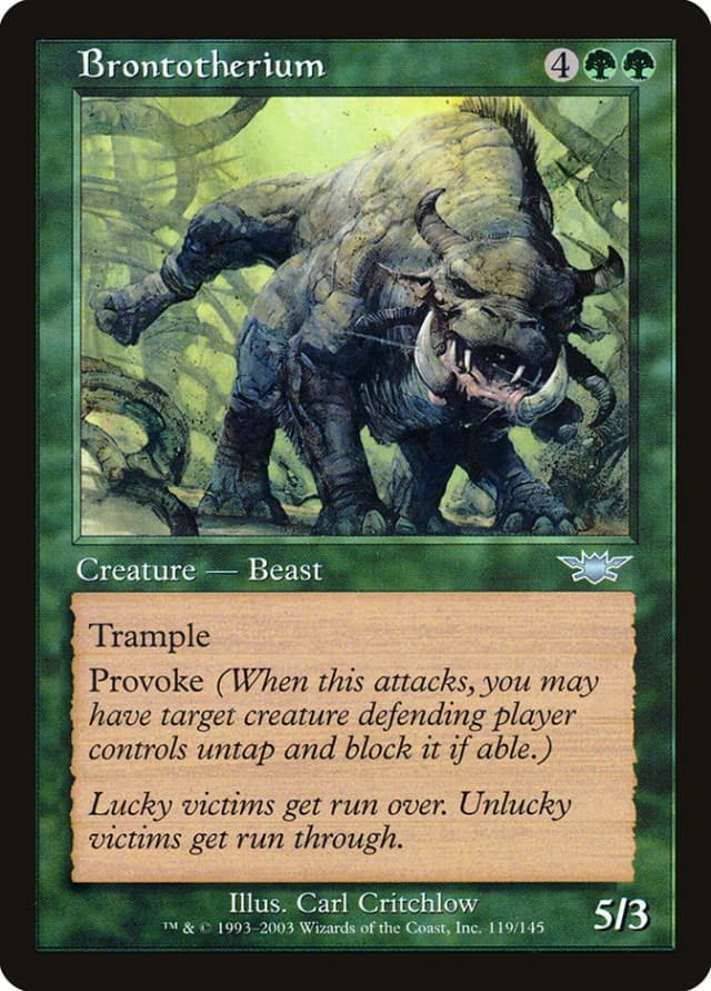 Brontotherium image