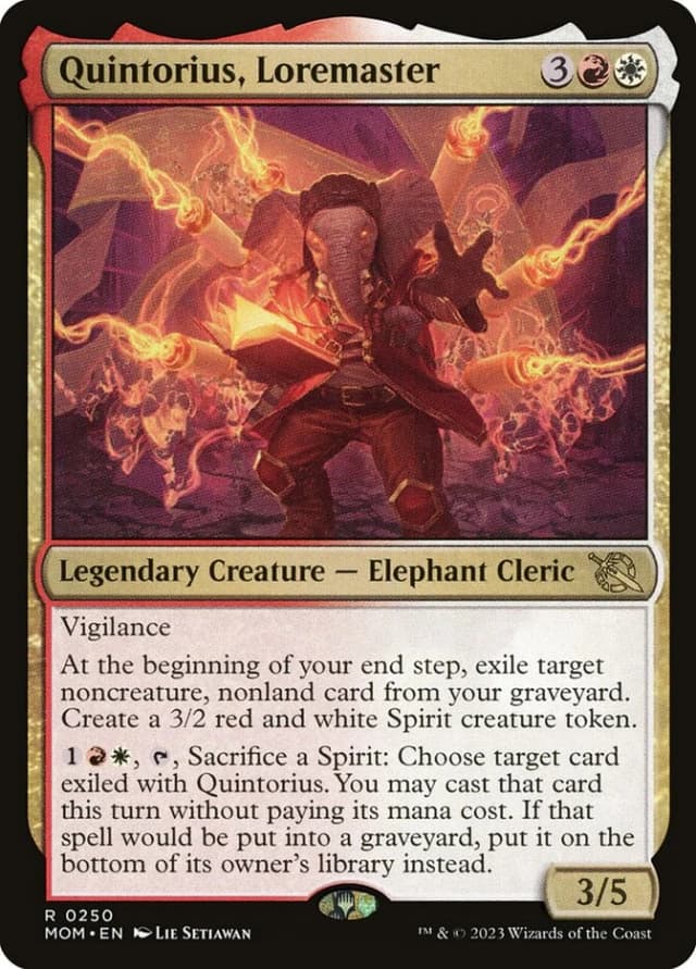 Quintorius, Loremaster image