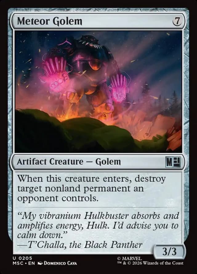 Meteor Golem image