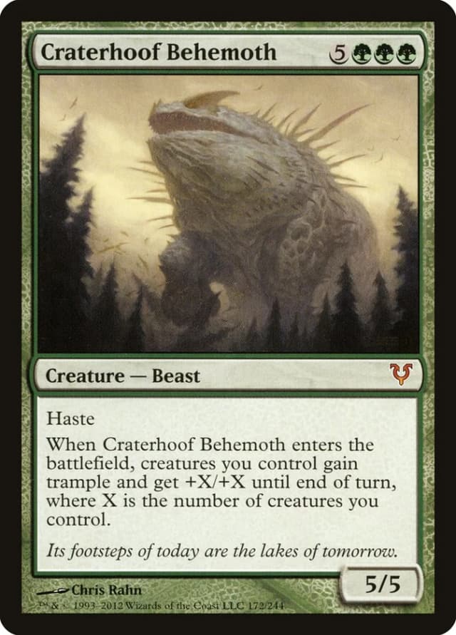Craterhoof Behemoth image