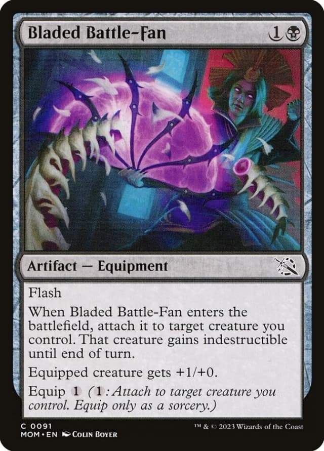 Bladed Battle-Fan image