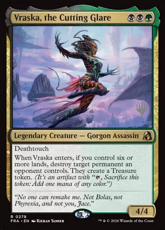 Vraska, the Cutting Glare image