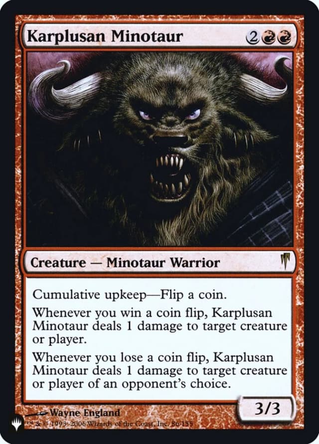 Karplusan Minotaur image