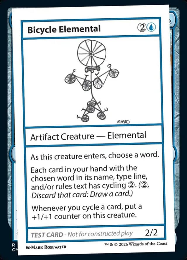 Bicycle Elemental image