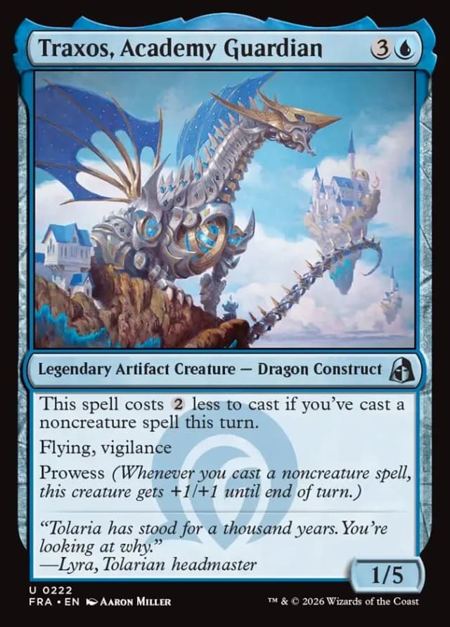 Traxos, Academy Guardian image