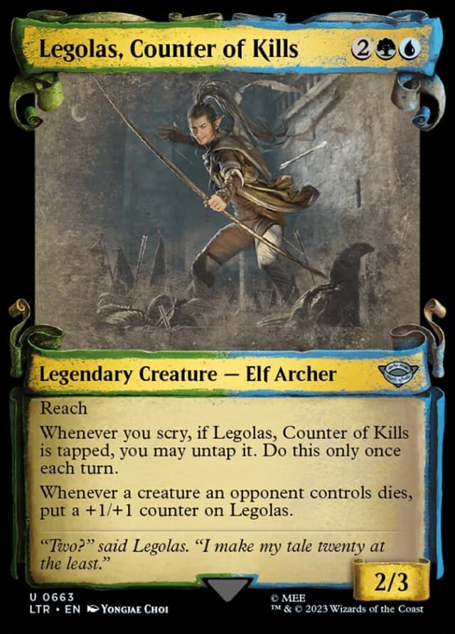 Legolas, Counter of Kills image