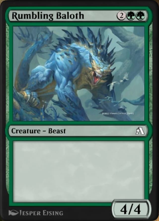 Rumbling Baloth image