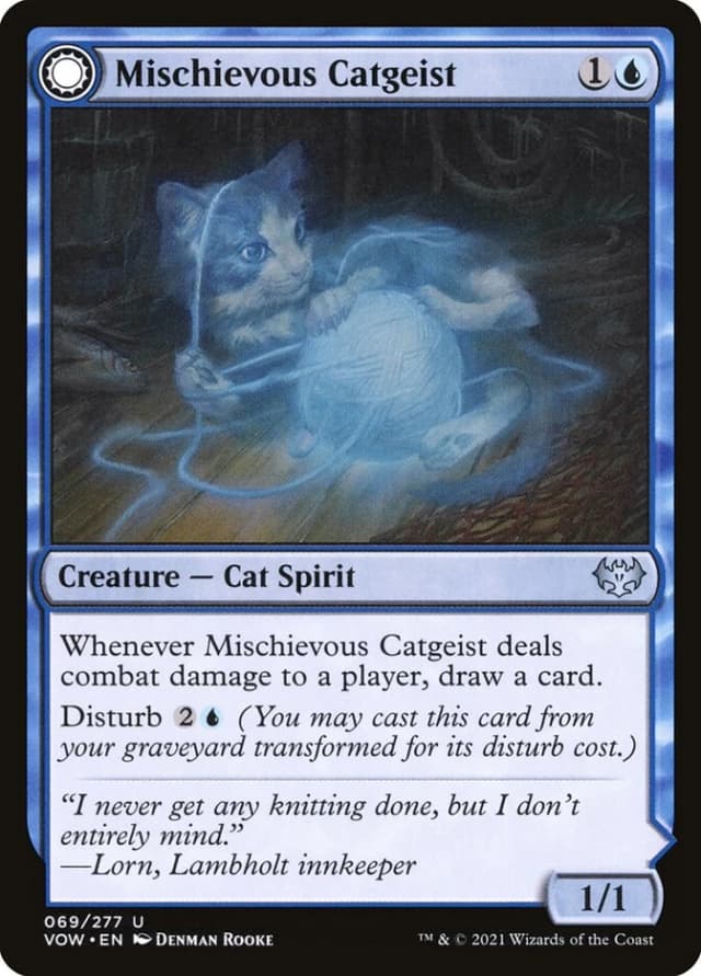 Mischievous Catgeist // Catlike Curiosity image