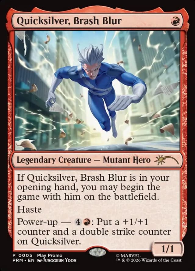 Quicksilver, Brash Blur image