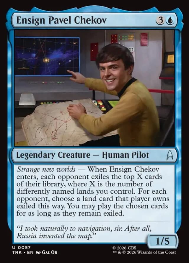 Ensign Pavel Chekov image
