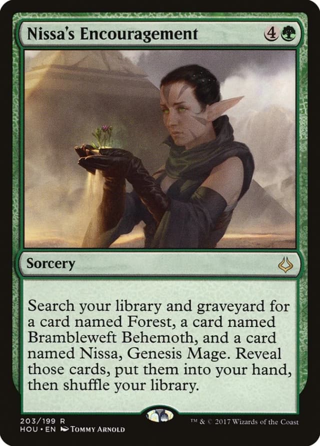 Nissa's Encouragement image
