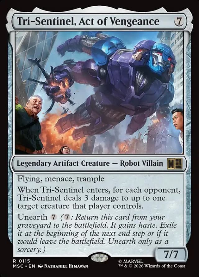 Tri-Sentinel, Act of Vengeance image