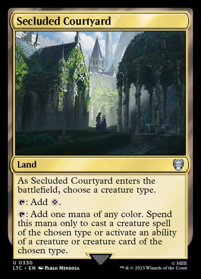 Secluded Courtyard image