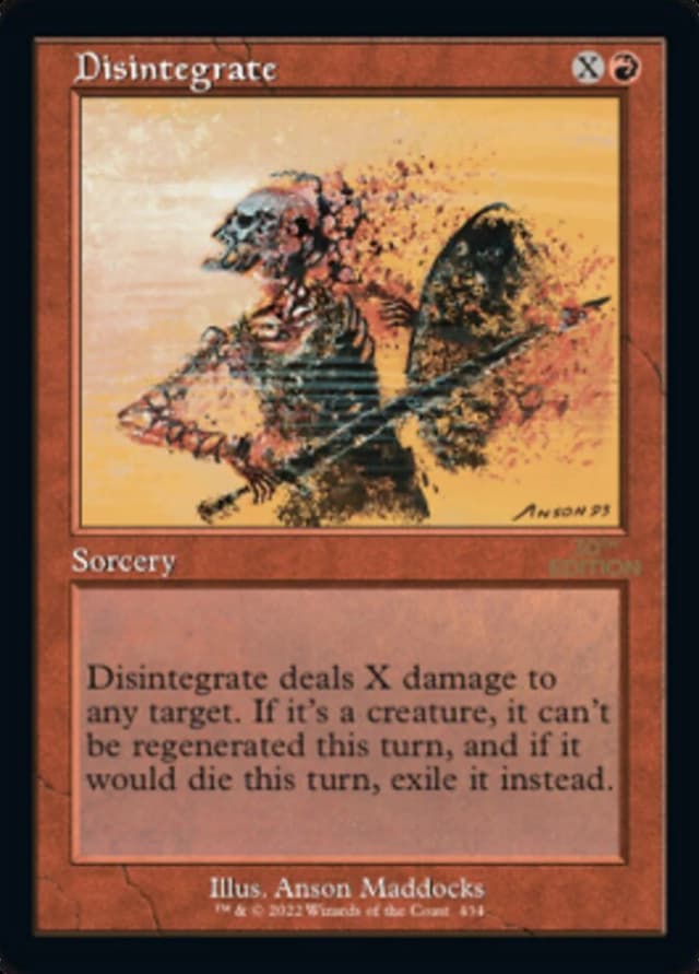 Disintegrate image