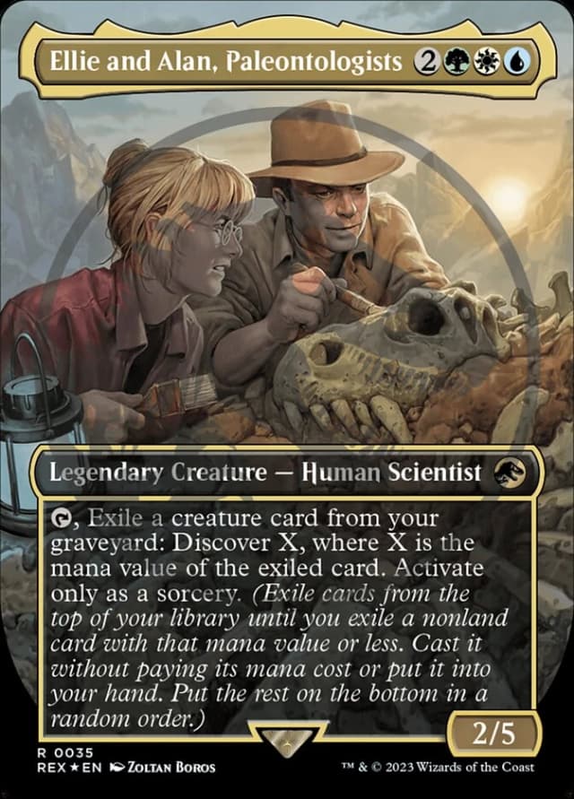 Ellie and Alan, Paleontologists image